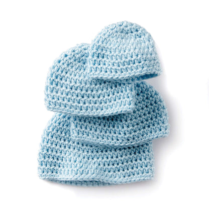 Caron Teeny Weeny Crochet Cap Single Size