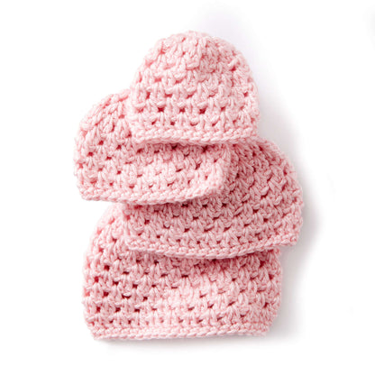 Caron Crochet Baby's First Cluster Hat Single Size