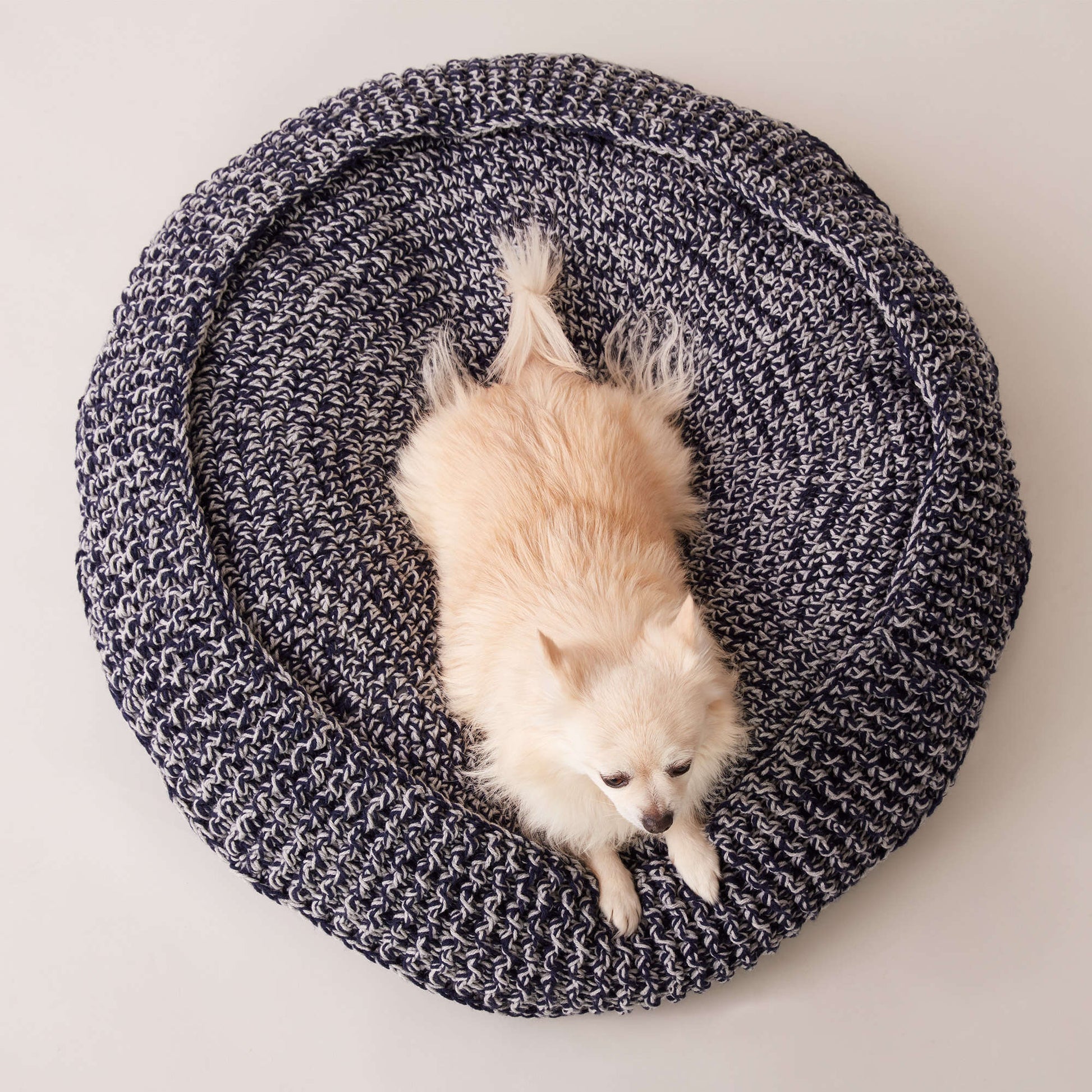 Free Caron Crochet Pet Bed Pattern