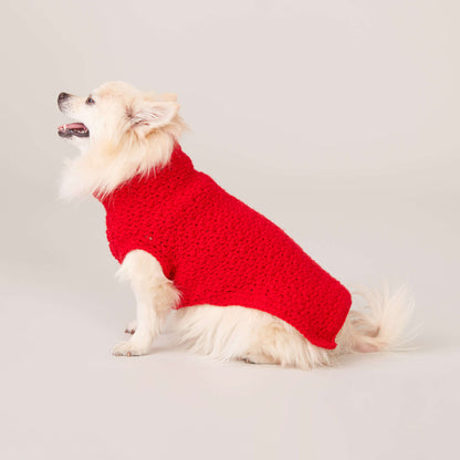 Caron Crochet Dog Coat S
