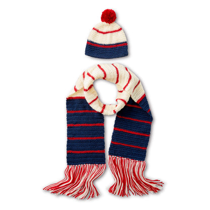 Caron Crochet Ready Set Go Scarf Single Size