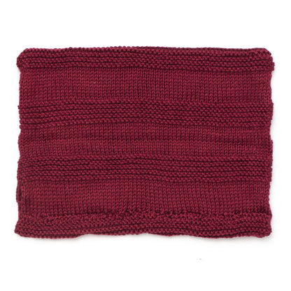 Caron Knit Ridged Cowl Single Size