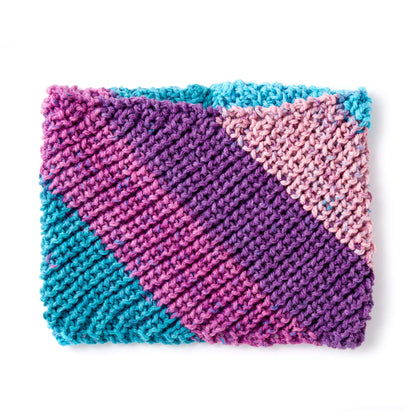 Caron Shaker Stitch Knit Cowl Single Size