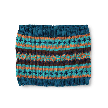 Caron X Pantone Fleur Isle Knit Cowl Single Size