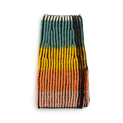 Caron Knit Gotta Split Brioche Cowl Single Size