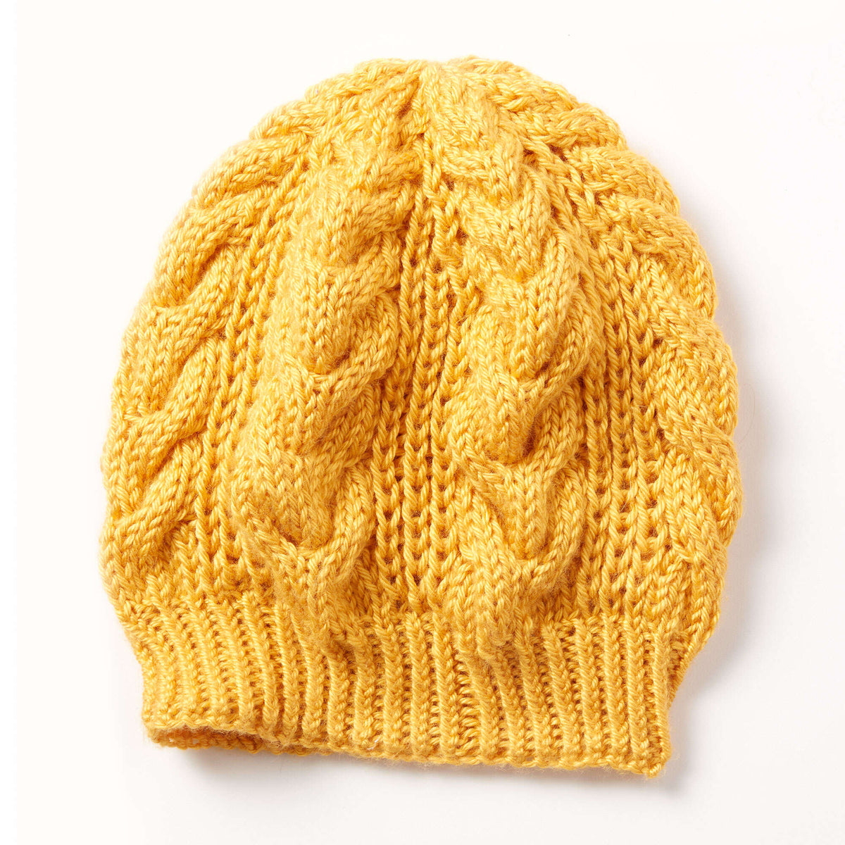 Shaker Hat Patterns Free Caron Shaker Cable Hat Knitting Pattern | Yarnspirations