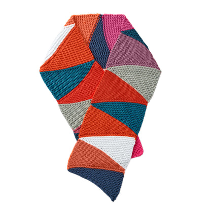 Caron x Pantone See-Saw Knit Scarf Single Size