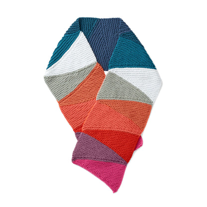 Caron x Pantone See-Saw Knit Scarf Single Size