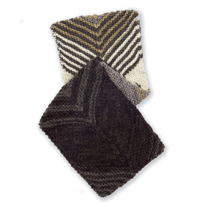 Caron Stripes On The Go Knit Scarf Single Size