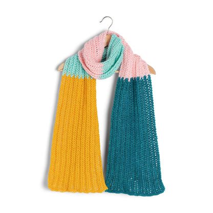 Caron Easy Lace Knit Scarf Single Size
