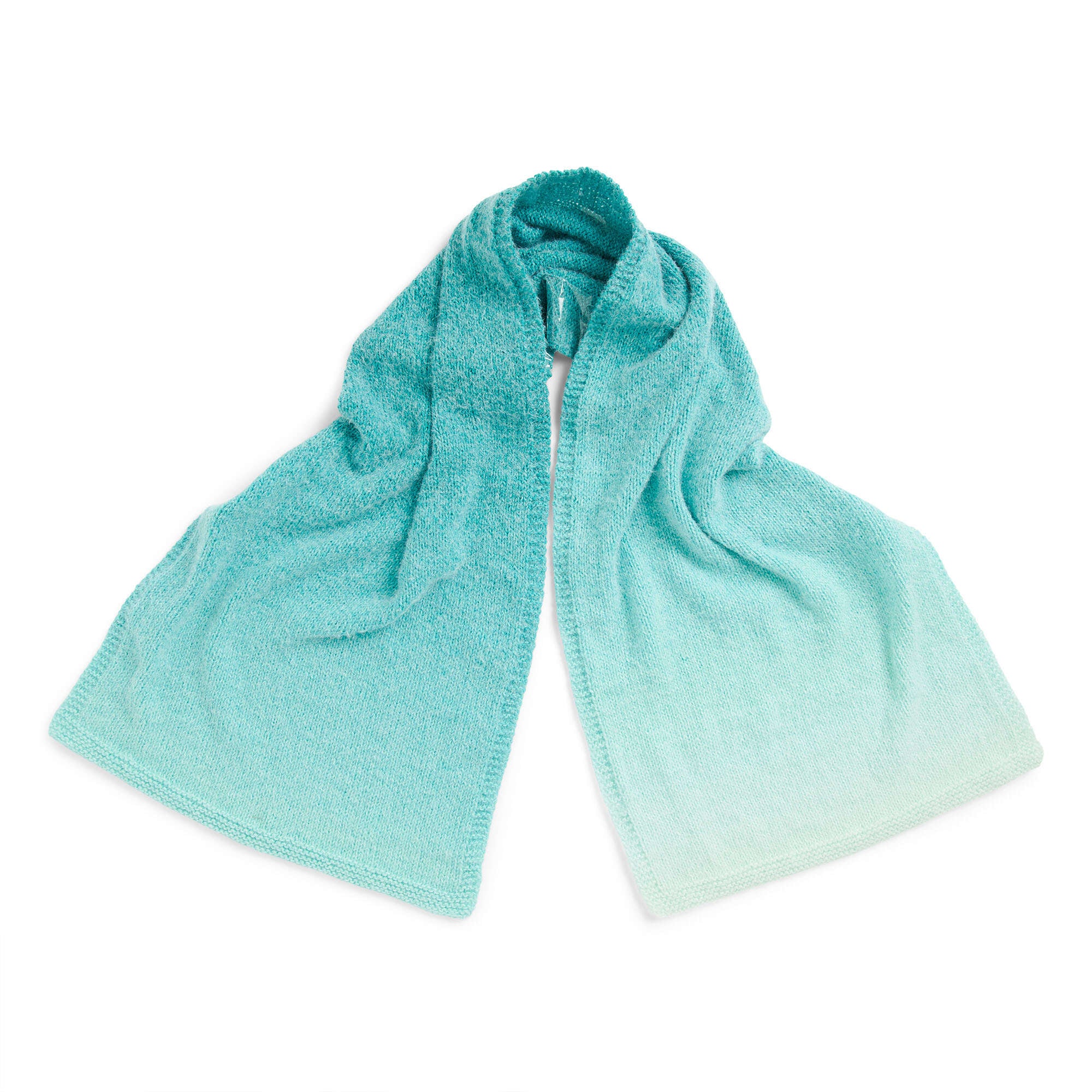 Caron Simple Knit Ombre Blanket Scarf Pattern Pattern | Yarnspirations