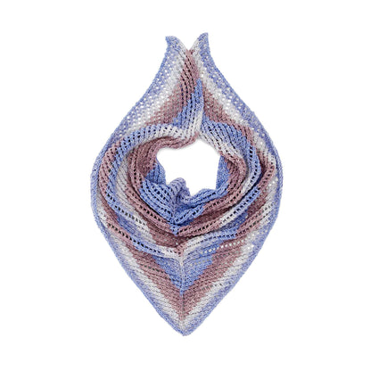 Caron Triangular Knit Shawl Single Size