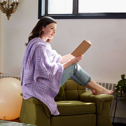 Caron Stacked Up Knit Wrap Single Size