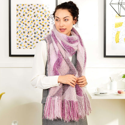 Caron Bias Knit Wrap Single Size