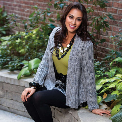 Caron Swing Knit Cardigan Jacket S/M