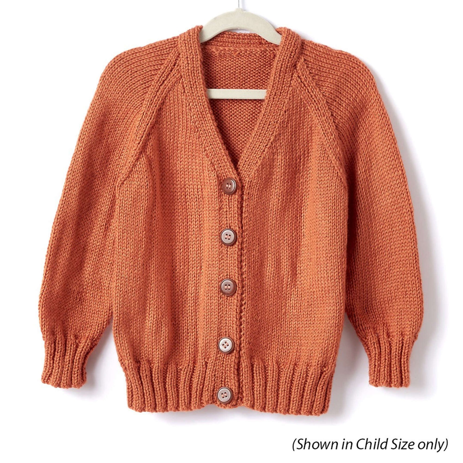 cardigan pattern burnt orange plus size sweater