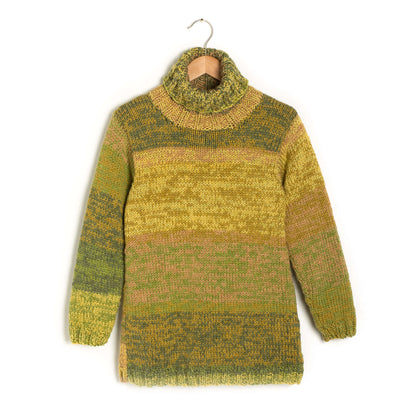 Caron On The Double Knit Pullover Knit Sweater made in Caron Cakes yarn