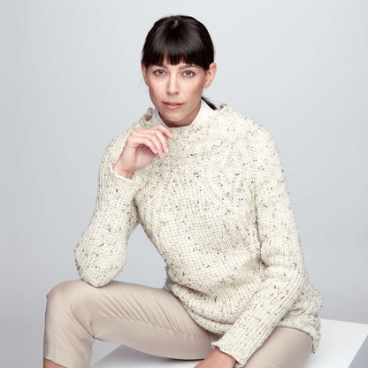 Caron Textured Shifts Knit Sweater 4XL/5XL