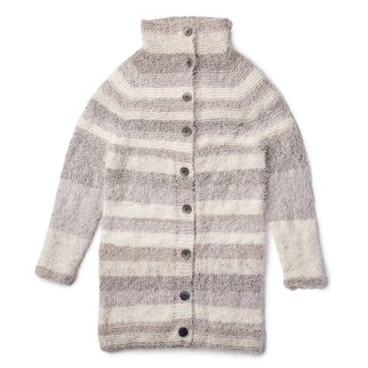 Caron Stitch Mix Knit Cardigan L