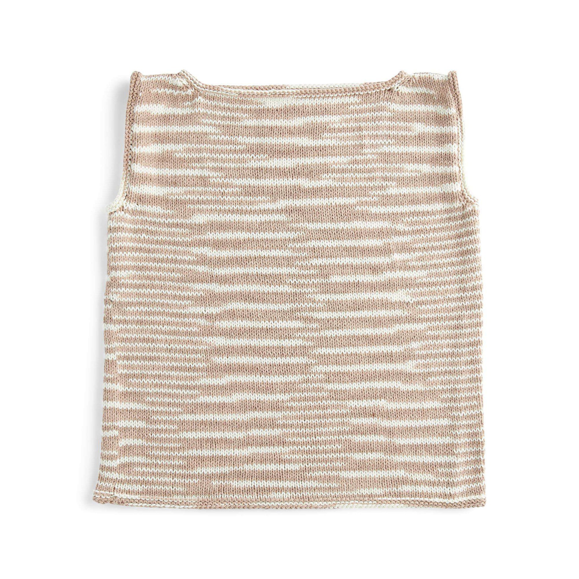 Free Caron Knit Boatneck Pullover Pattern