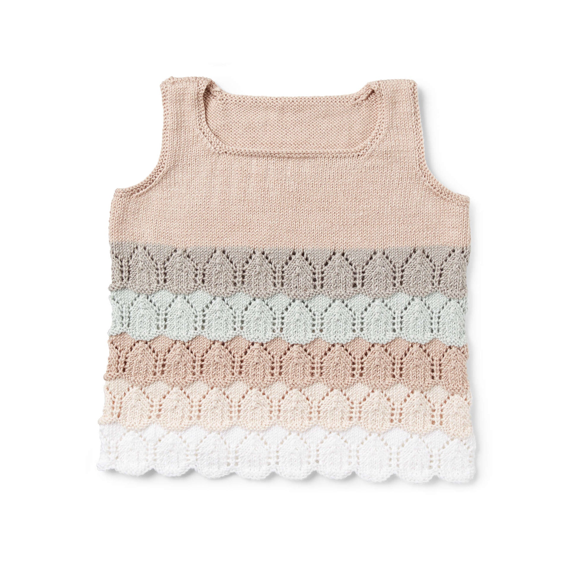 Caron X Pantone Lacy Knit Tank