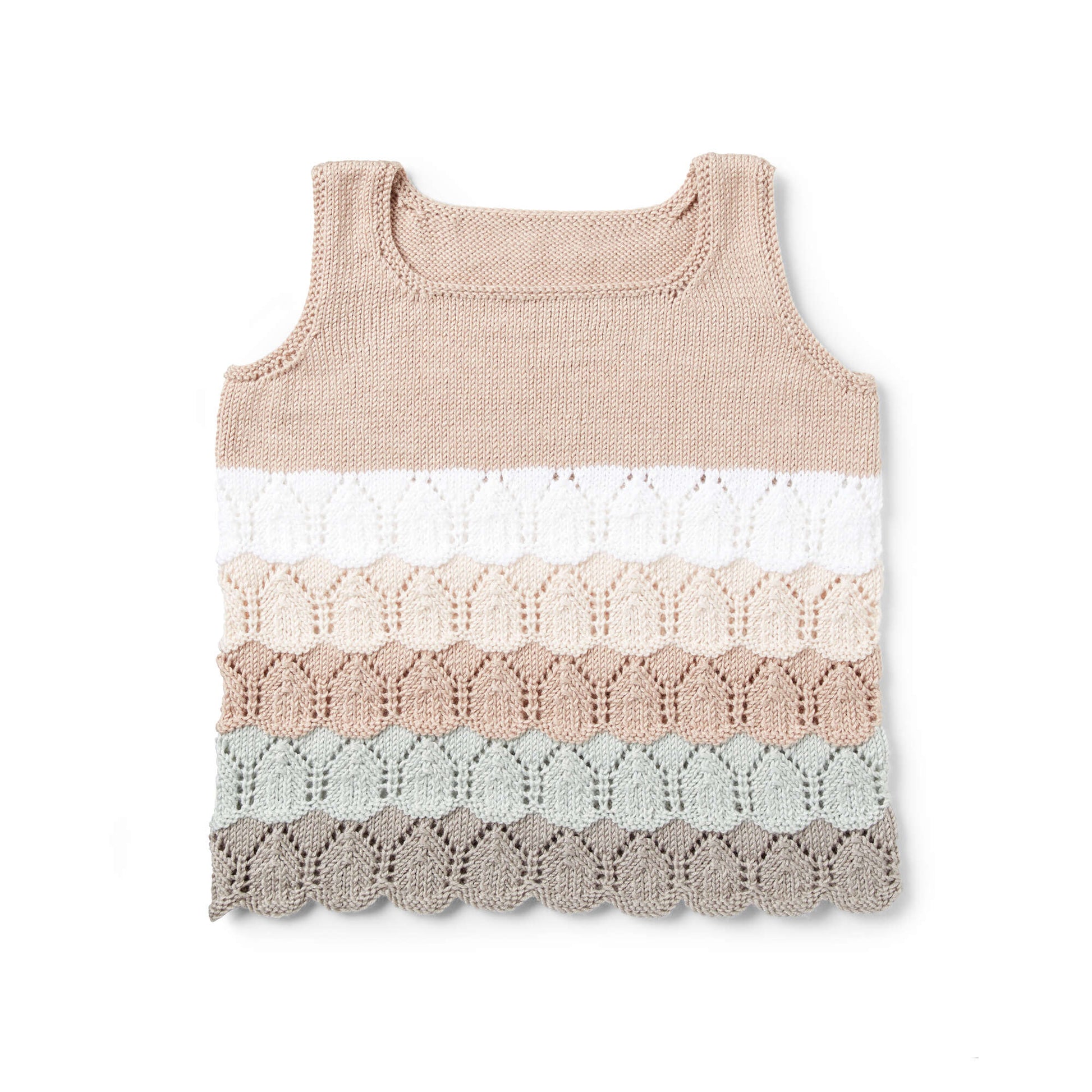 Caron X Pantone Lacy Knit Tank