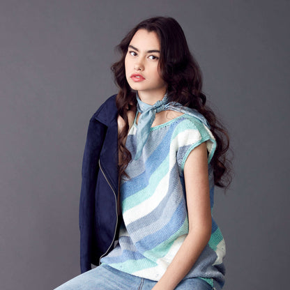 Caron Diagonal Knit Tunic XS/S