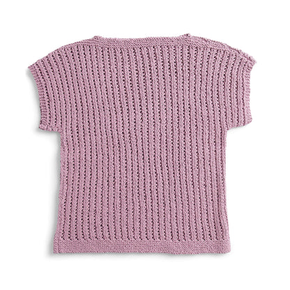 Caron Summer Days Knit Tee L