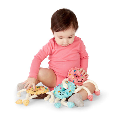 Caron Sweet Knit Donut Toy Strawberry
