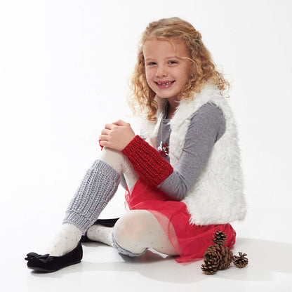 Caron Knit Let's Party Legs 10/12 yrs