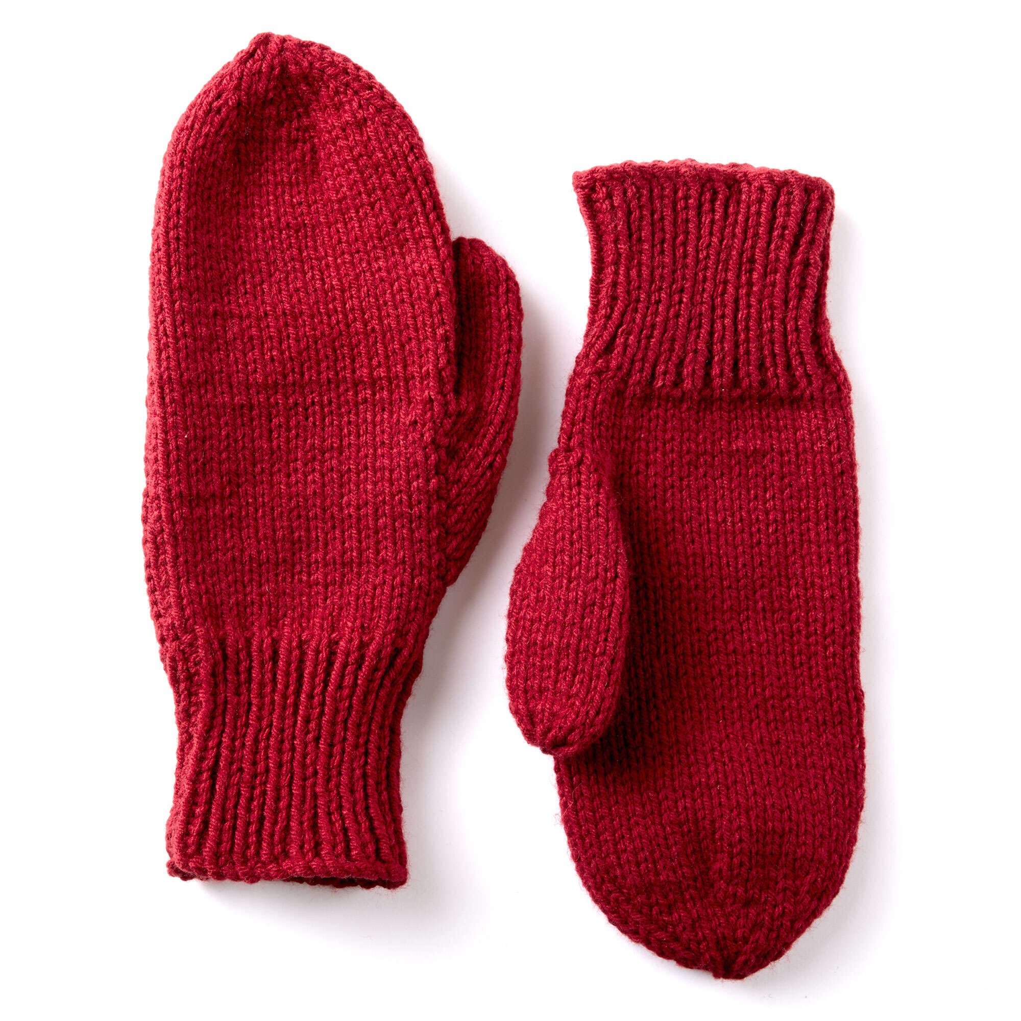 Basic Knitted Mitten Pattern