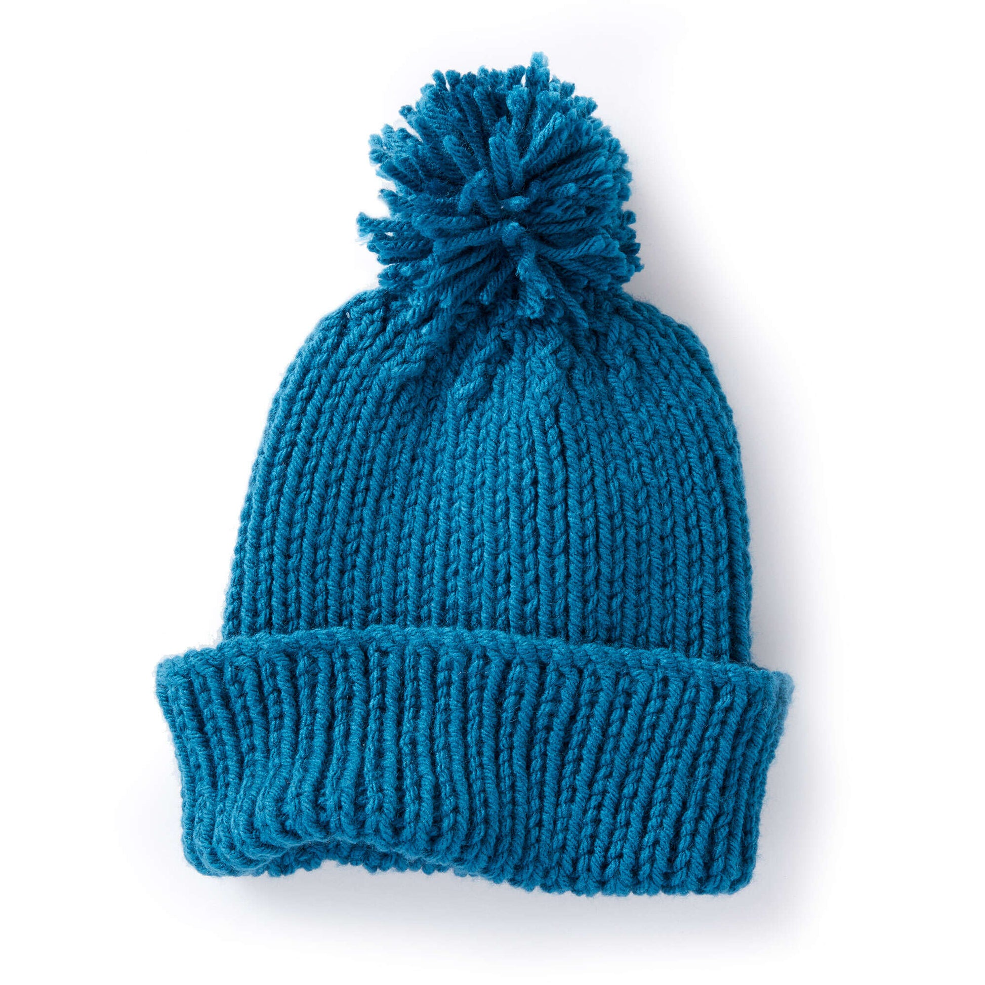 Caron Ribbed Family Knit Hat Single Size