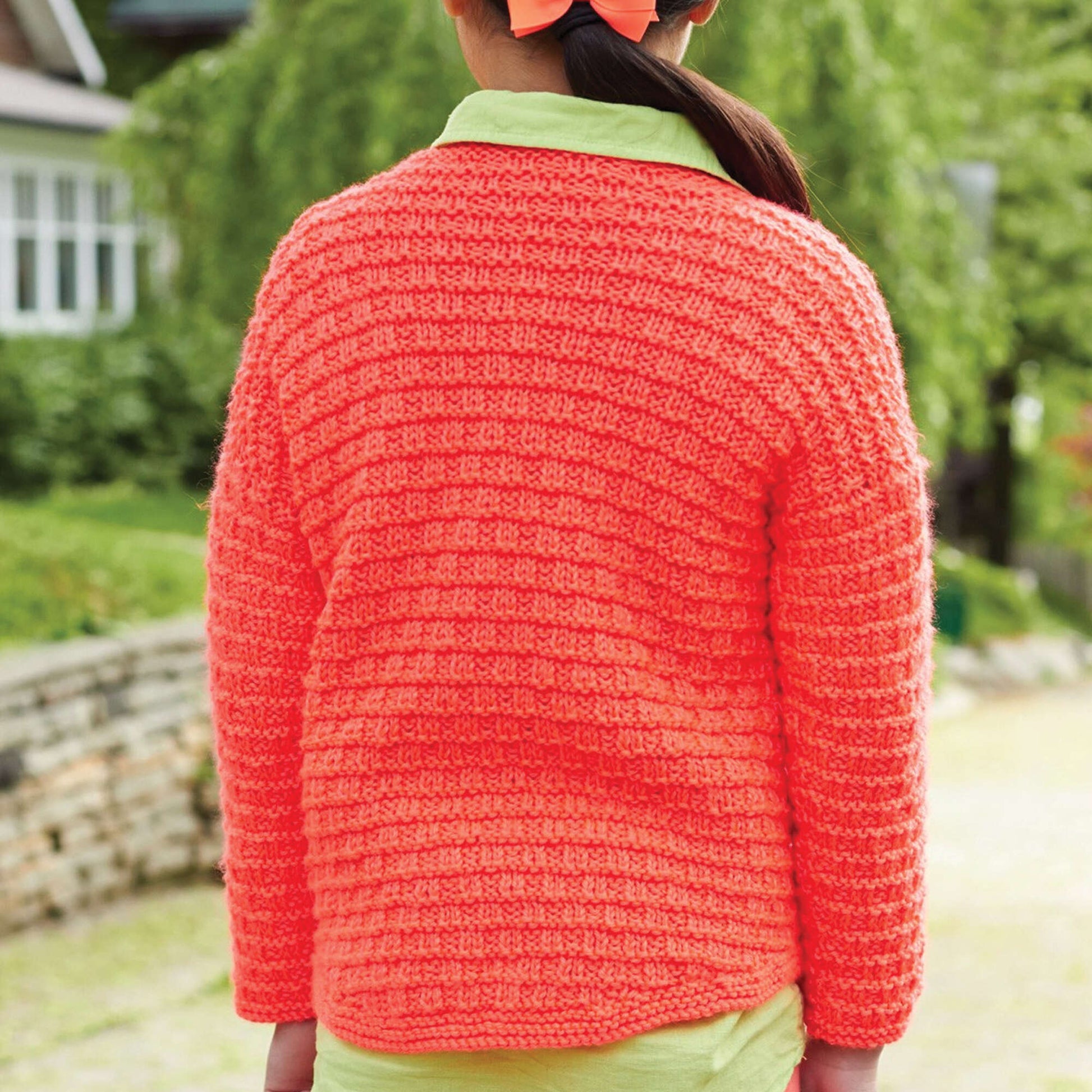 Free Caron Knit Stylin' Sweater Pattern