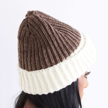 Caron Knit Basic Brioche Beanie Single Size