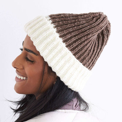 Caron Knit Basic Brioche Beanie Single Size