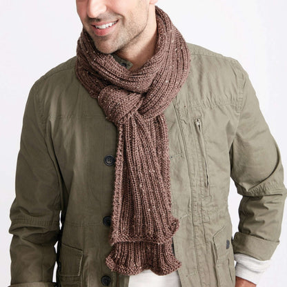 Caron Two By Two Knit Scarf Single Size