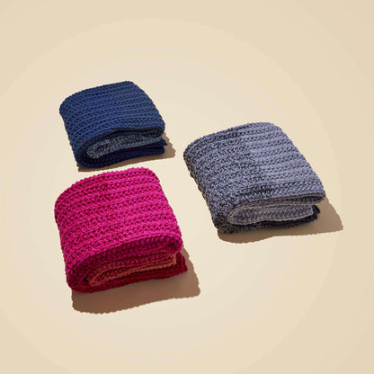 Caron Ombre Ridge Knit Blanket Version 3