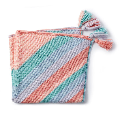 Caron Four Corners Knit Blanket Single Size