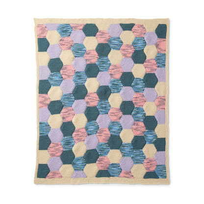 Caron Spring Quilt Knit Blanket Single Size