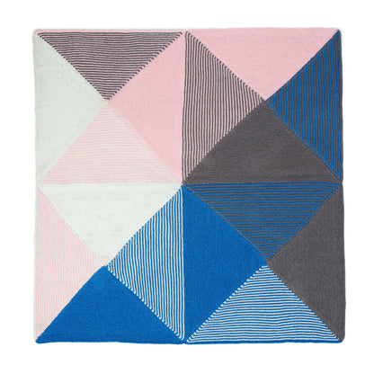 Caron Fading Angles Knit Blanket Single Size