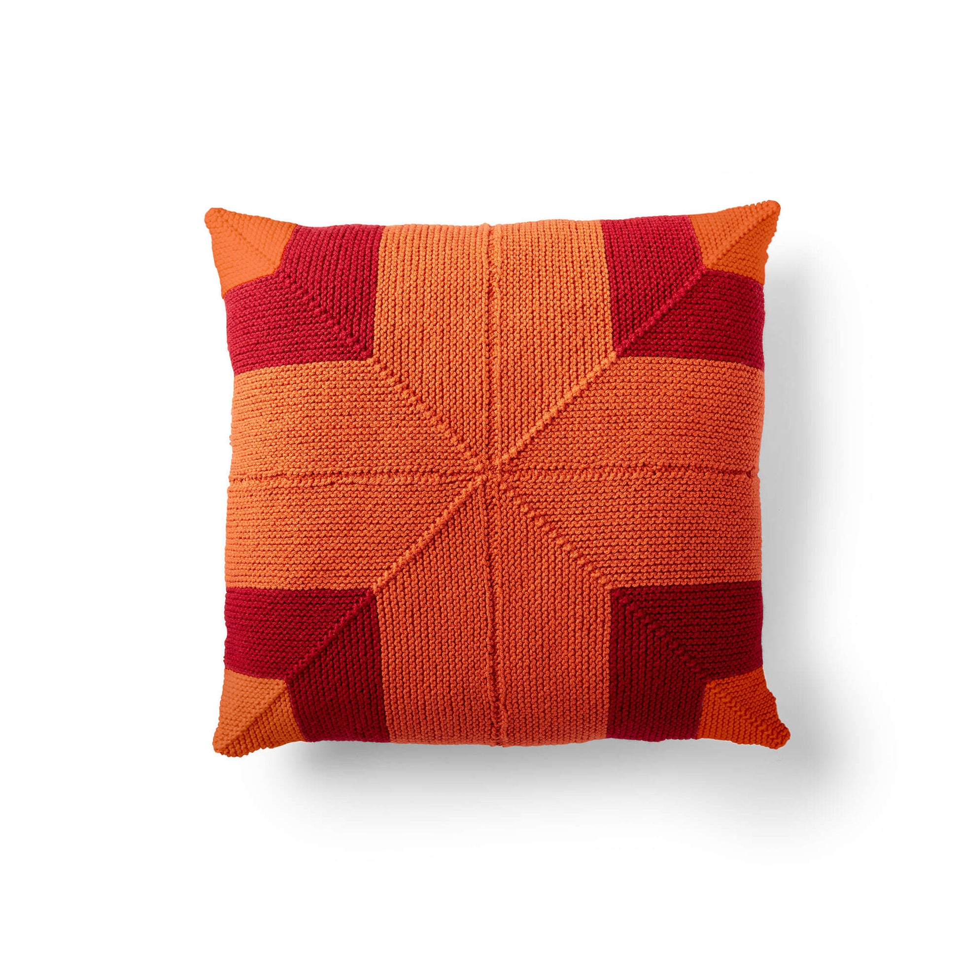 Free Caron Big Statement Knit Pillow Pattern
