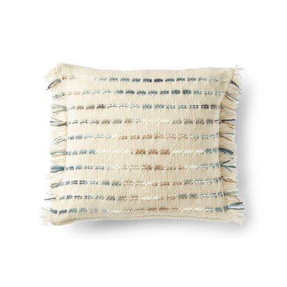 Caron Woven Garter Knit Pillow Single Size