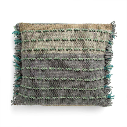 Caron Woven Fringe Knit Pillow Single Size