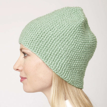 Caron Knit Seed Stitch Beanie Single Size