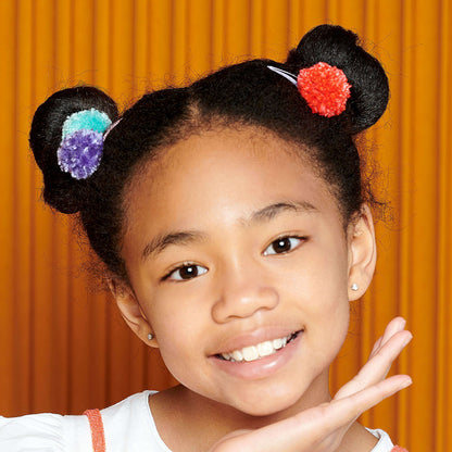 Caron Craft Pompom Barrettes Version 1