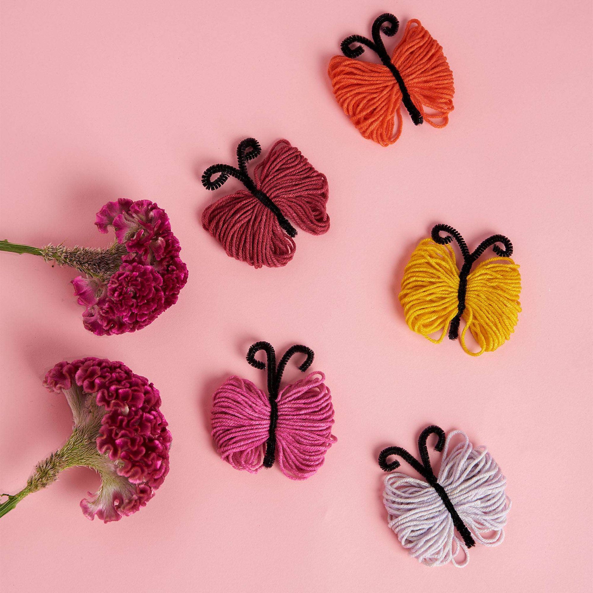 Free Caron Butterfly Craft Pattern