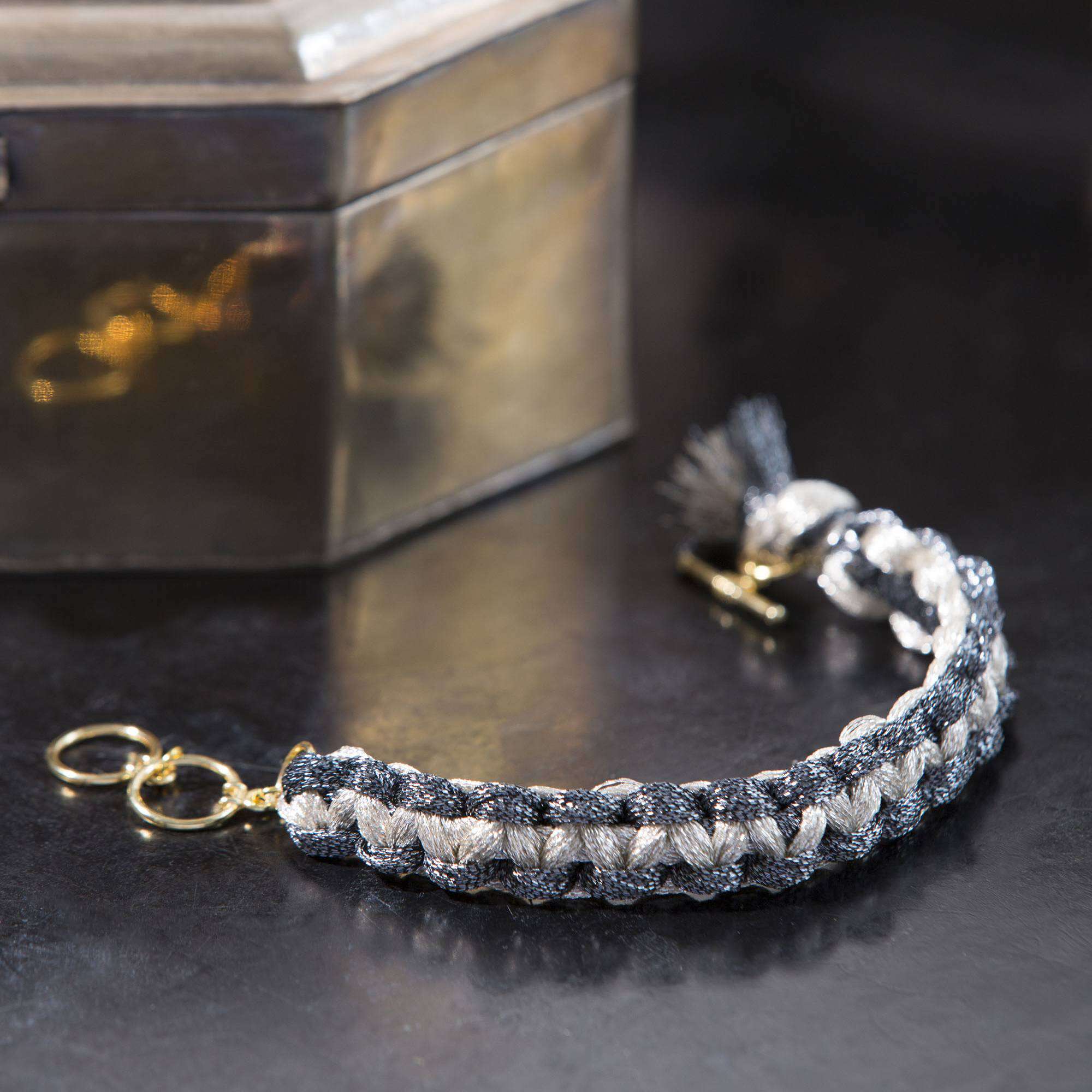 How to Make Wavy Macrame Bracelets « Jewelry :: WonderHowTo