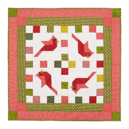 Coats & Clark Sewing Cardinal Quilt Single Size