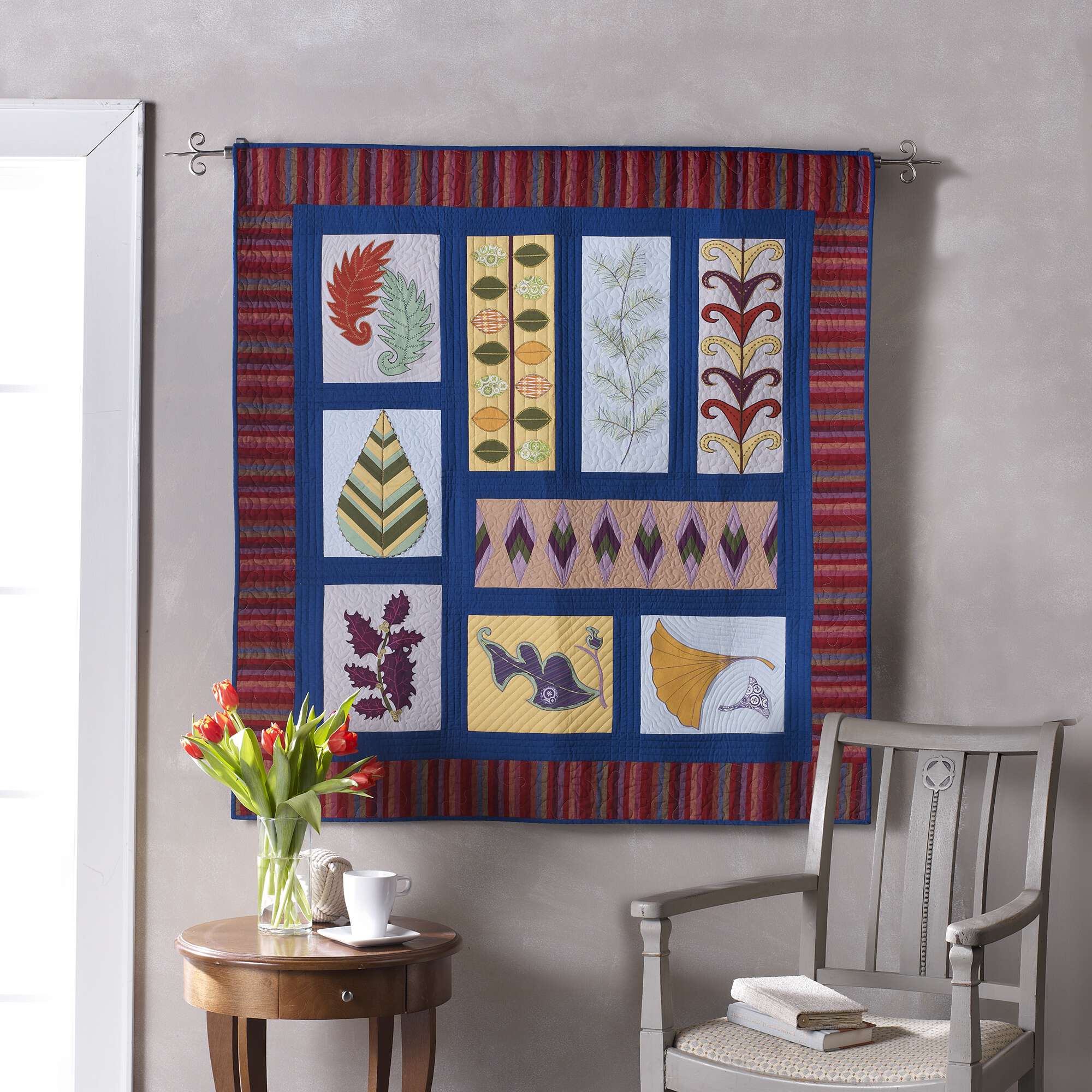 Free Experienced Coats & Clark Quilt Along Leaf Assembly Quilting ...