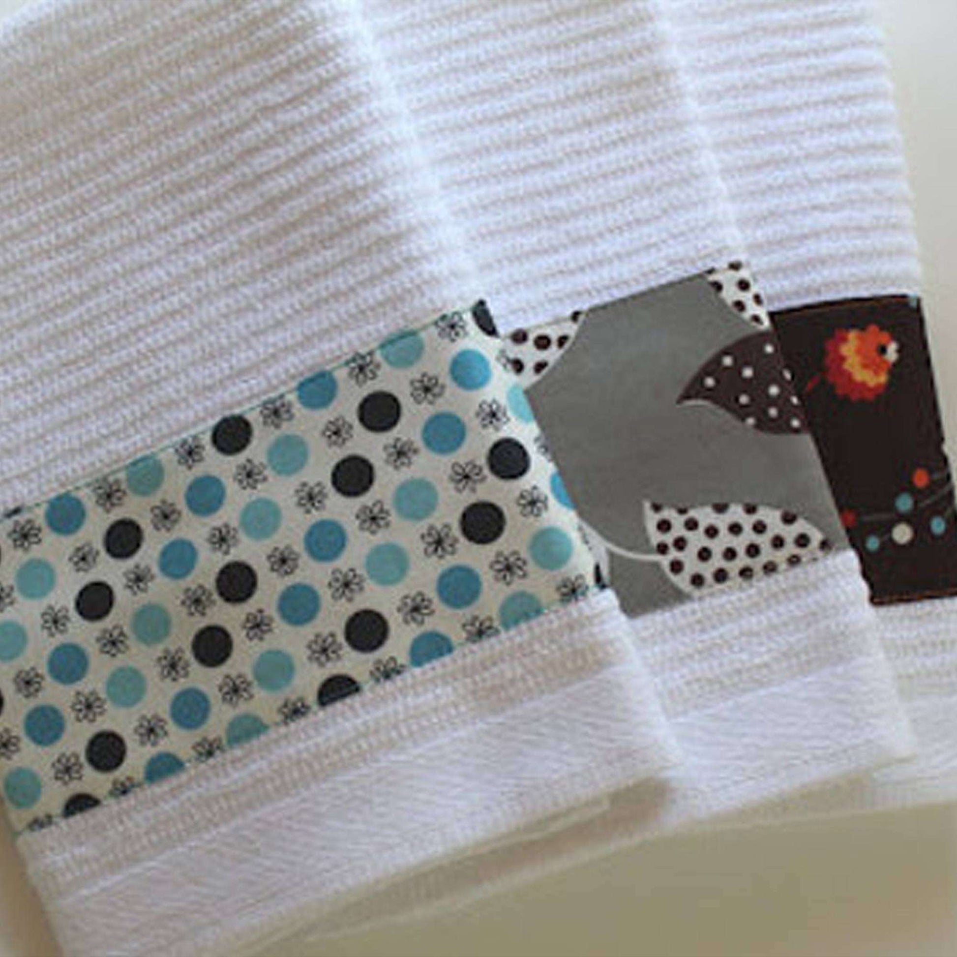 Free Coats & Clark Custom Kitchen Hand Towels Quilting Pattern